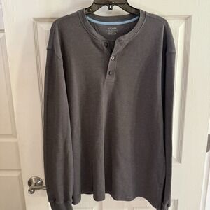 JOCKEY Henley Thermal Waffle Knit XXL Mens Shirt  Base Layer Outdoors